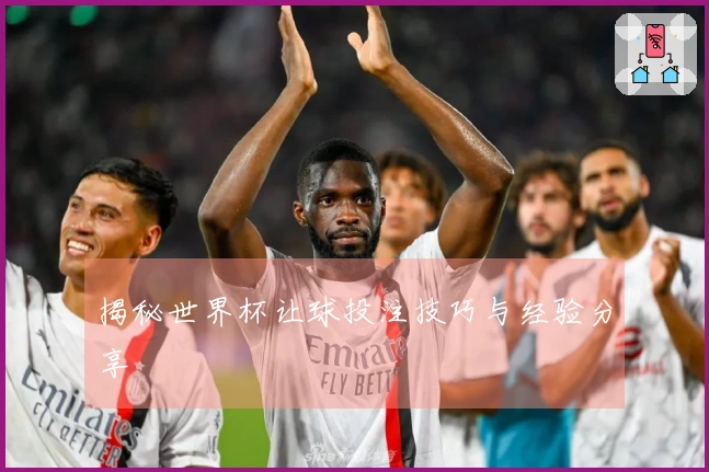 揭秘世界杯让球投注技巧与经验分享